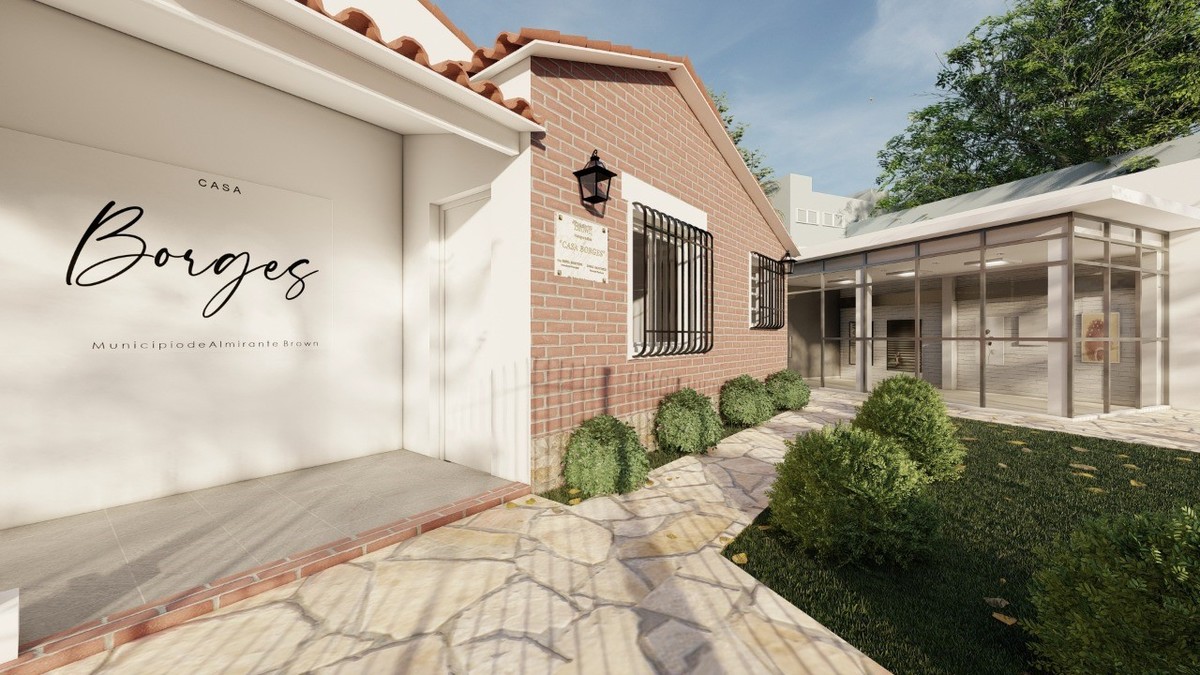 La única casa de Borges que es museo reabre sus puertas con murales, fotos y enciclopedias