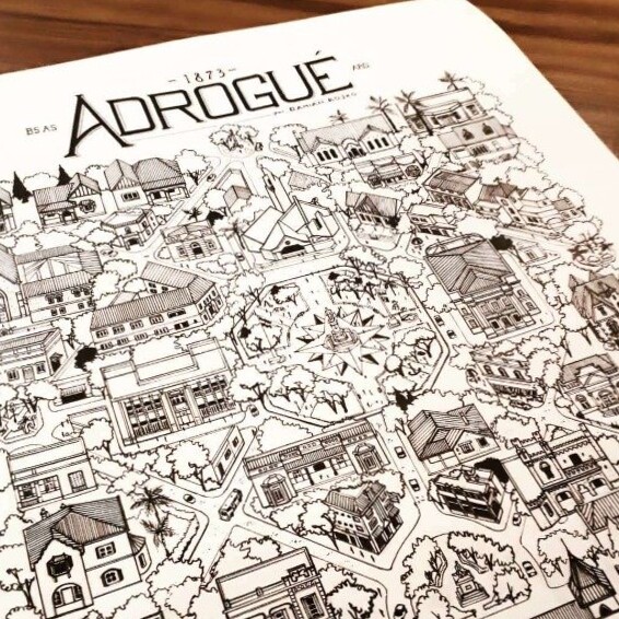 Diagonales de Adrogué que inspiraron La Plata