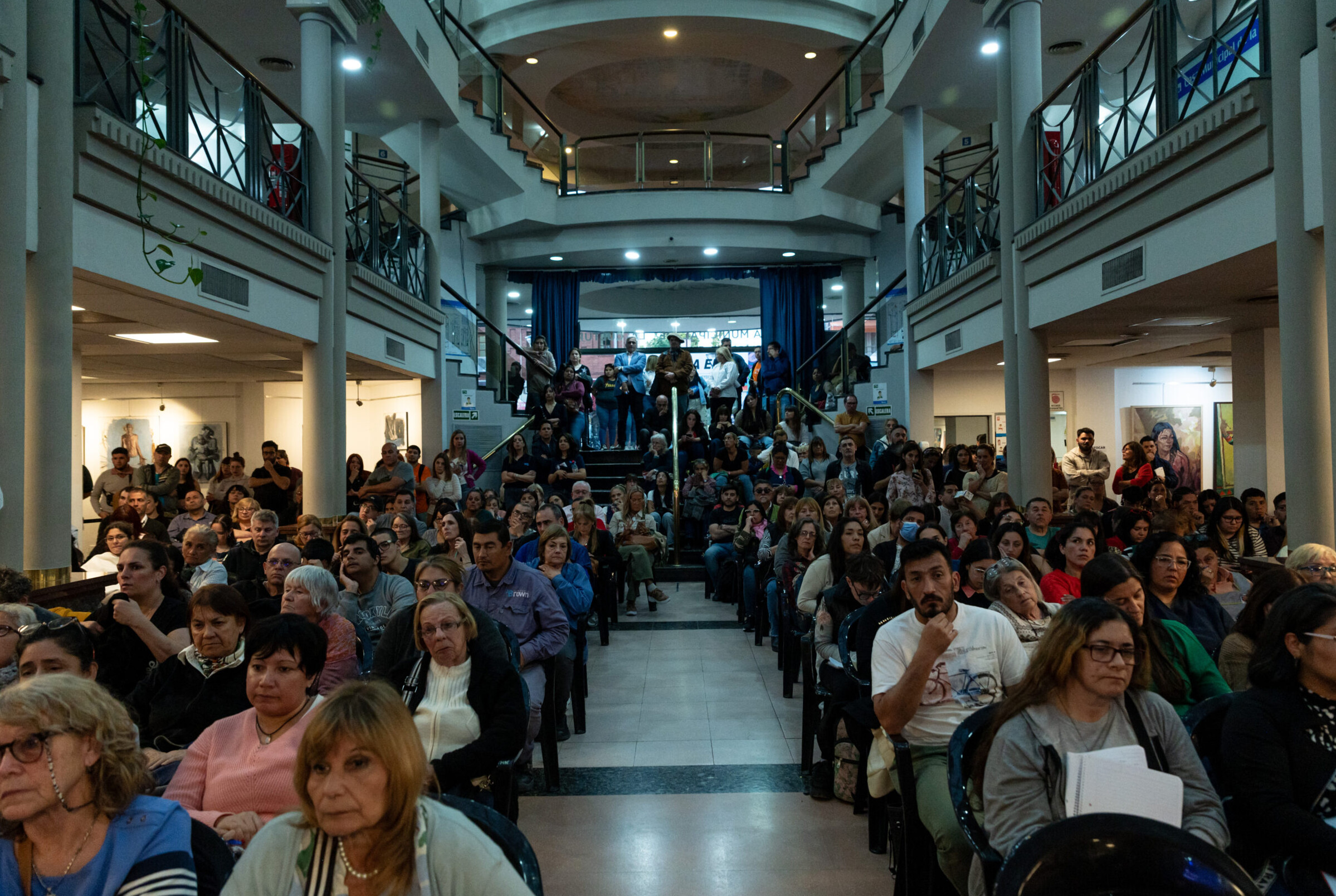 Inauguración de la Casa de la Cultura en Adrogué