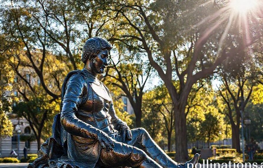 La Estatua del Inmigrante en el Centro de Adrogué